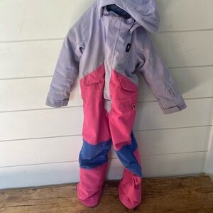 Burton Pink and Purple Snowsuit